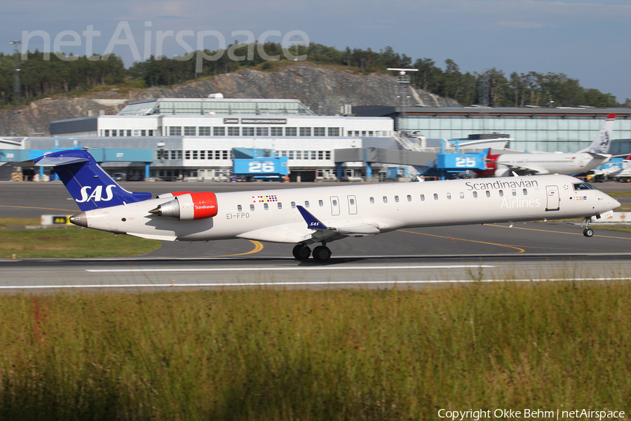 SAS - Scandinavian Airlines Bombardier CRJ-900LR (EI-FPO) | Photo 254075