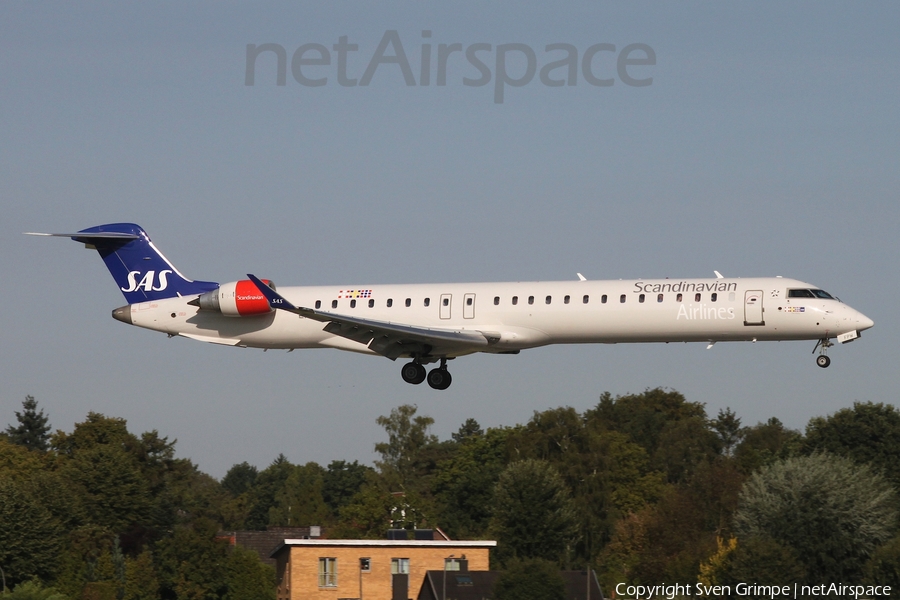 SAS - Scandinavian Airlines (CityJet) Bombardier CRJ-900LR (EI-FPW) | Photo 613170