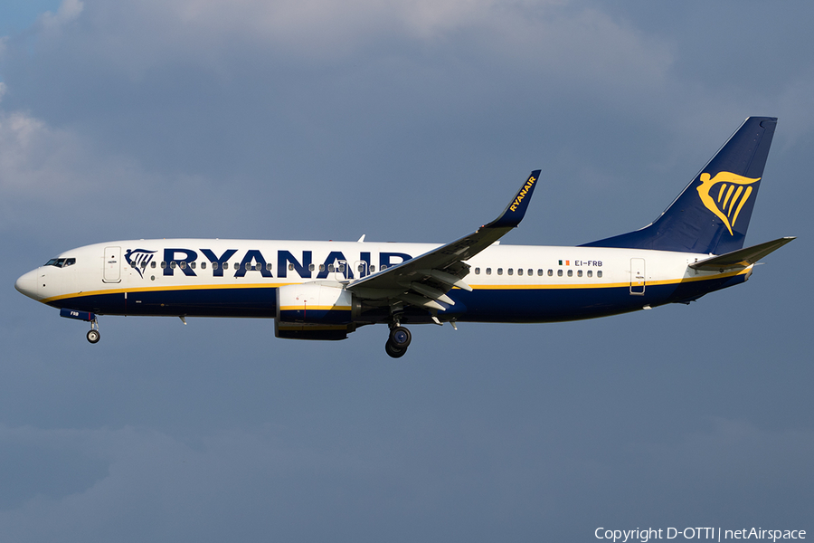 Ryanair Boeing 737-8AS (EI-FRB) | Photo 177935