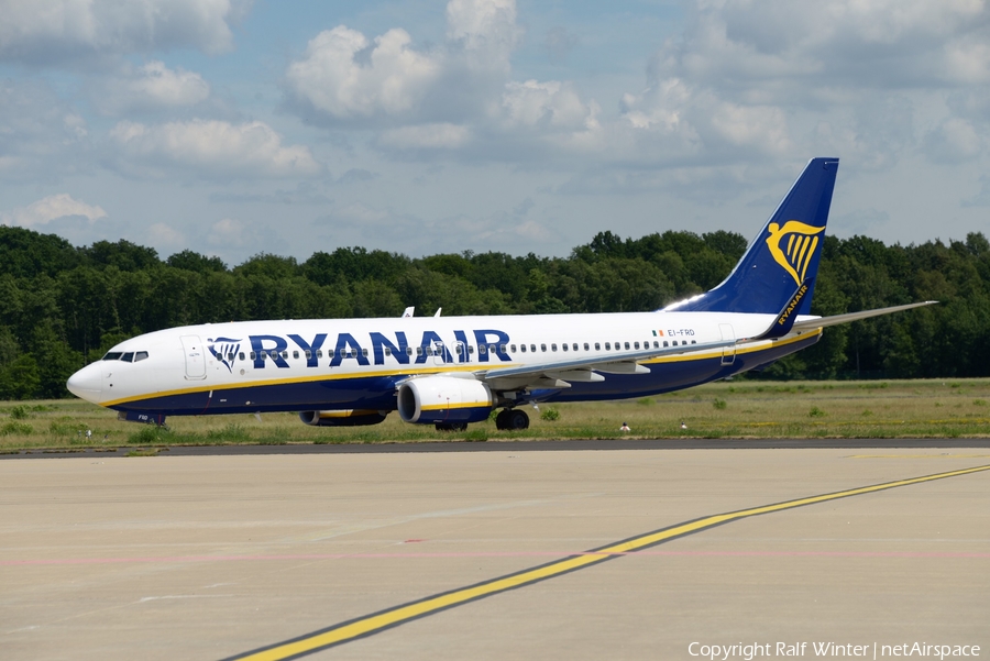 Ryanair Boeing 737-8AS (EI-FRD) | Photo 321144