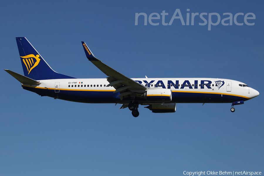 Ryanair Boeing 737-8AS (EI-FRF) | Photo 177059