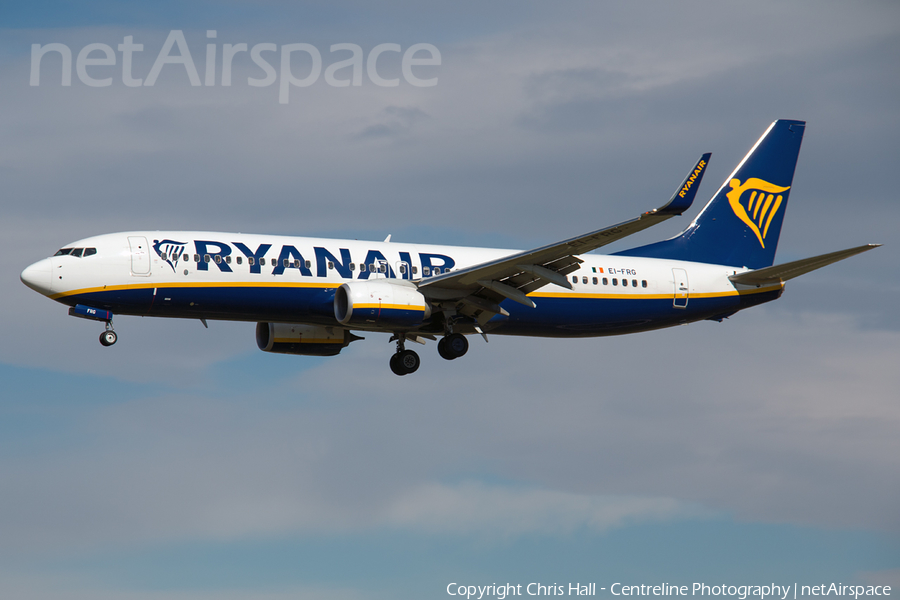 Ryanair Boeing 737-8AS (EI-FRG) | Photo 150527