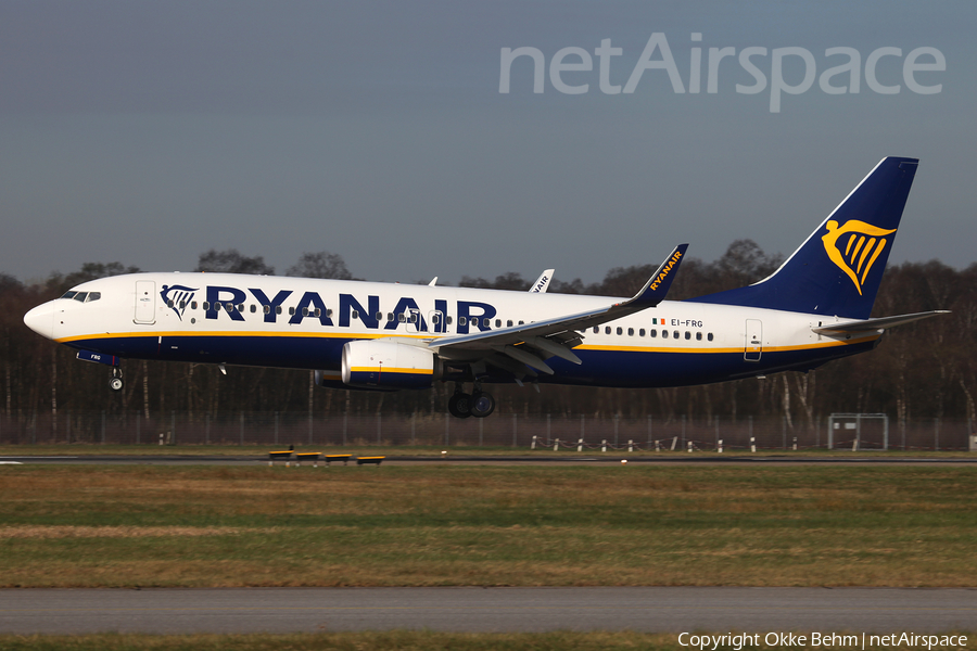 Ryanair Boeing 737-8AS (EI-FRG) | Photo 161812