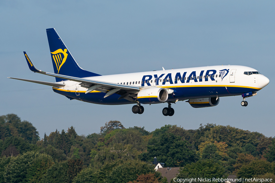 Ryanair Boeing 737-8AS (EI-FRH) | Photo 346968