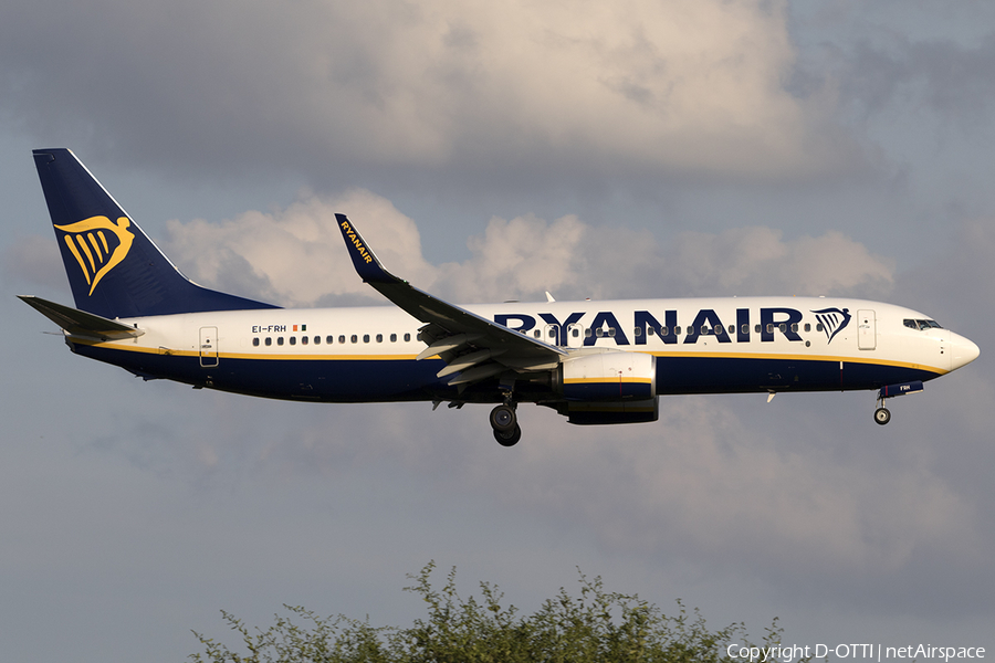 Ryanair Boeing 737-8AS (EI-FRH) | Photo 596455