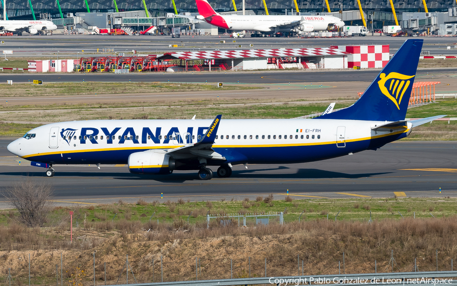 Ryanair Boeing 737-8AS (EI-FRH) | Photo 336281