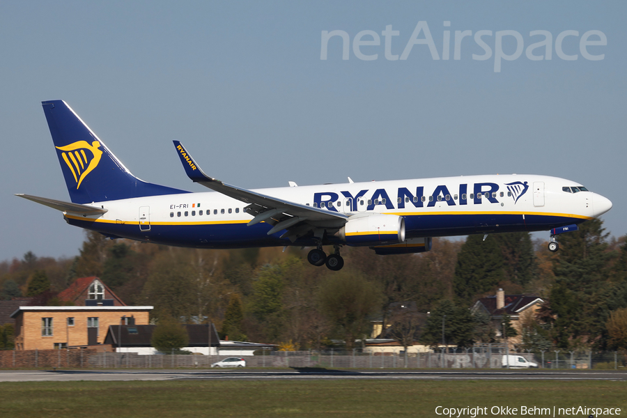 Ryanair Boeing 737-8AS (EI-FRI) | Photo 314053