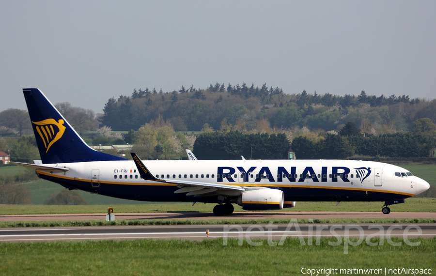 Ryanair Boeing 737-8AS (EI-FRI) | Photo 240084