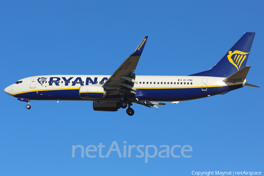 Ryanair Boeing 737-8AS (EI-FRK) | Photo 233033