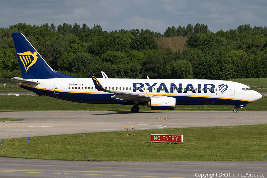 Ryanair Boeing 737-8AS (EI-FRK) | Photo 164540