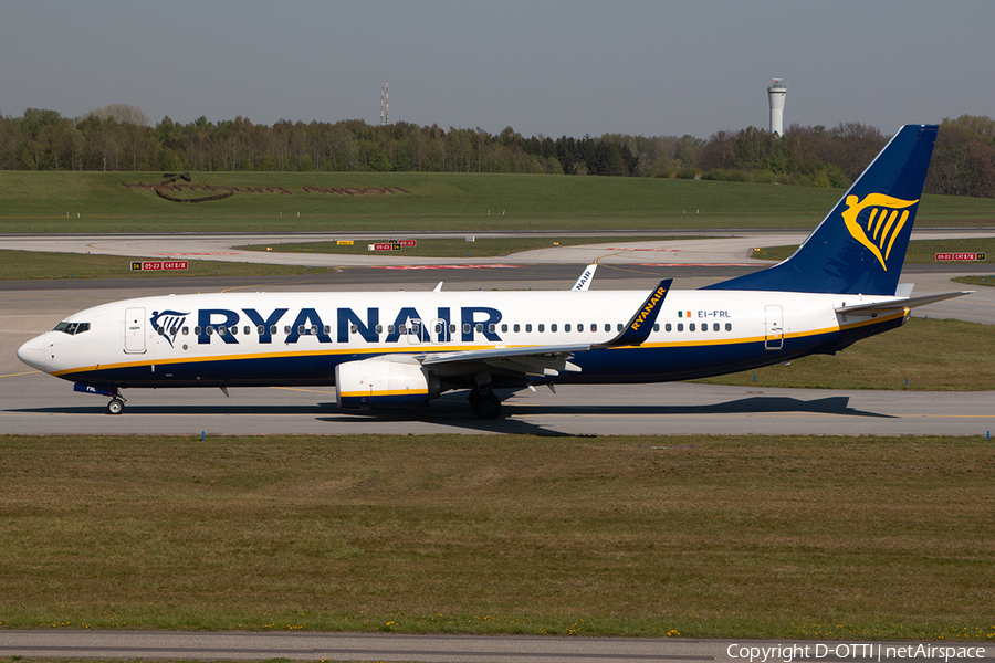 Ryanair Boeing 737-8AS (EI-FRL) | Photo 314768