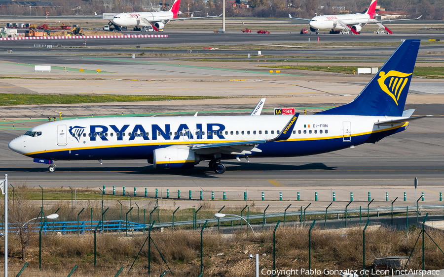 Ryanair Boeing 737-8AS (EI-FRN) | Photo 336285
