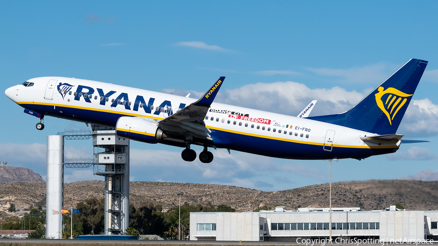 Ryanair Boeing 737-8AS (EI-FRO) | Photo 292540