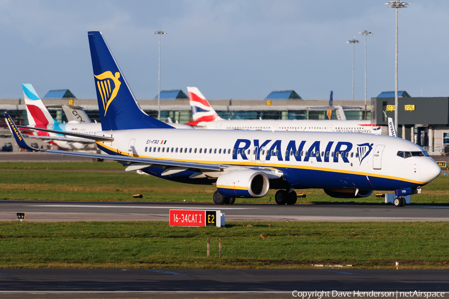 Ryanair Boeing 737-8AS (EI-FRO) | Photo 198398