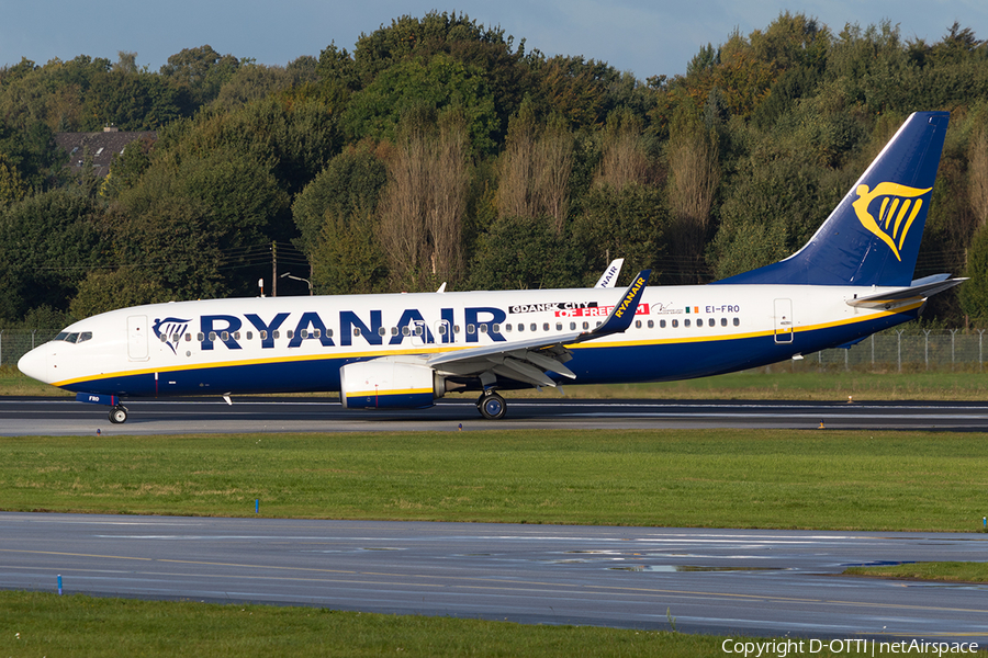 Ryanair Boeing 737-8AS (EI-FRO) | Photo 192128