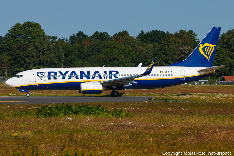 Ryanair Boeing 737-8AS (EI-FRS) | Photo 335538