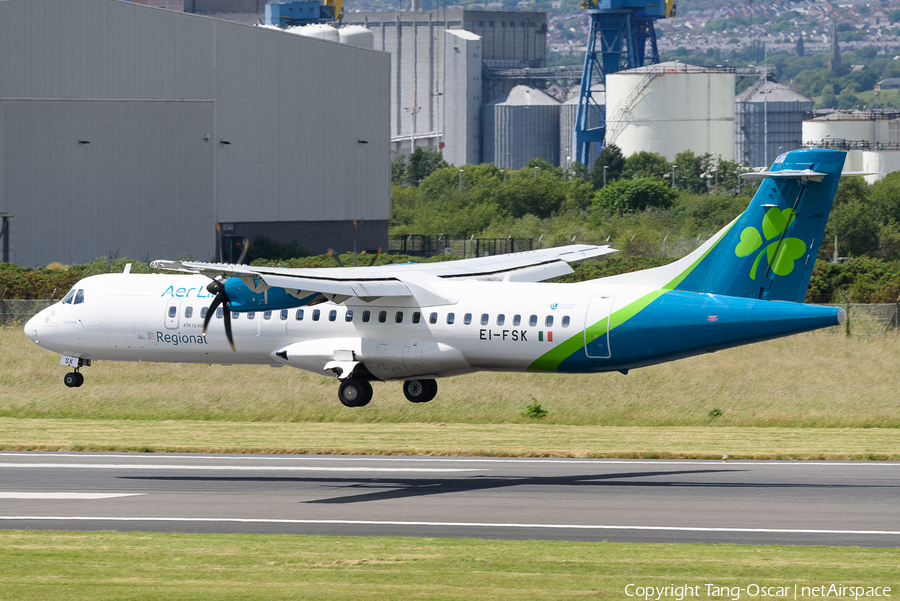 Aer Lingus Regional ATR 72-600 (EI-FSK) | Photo 518001