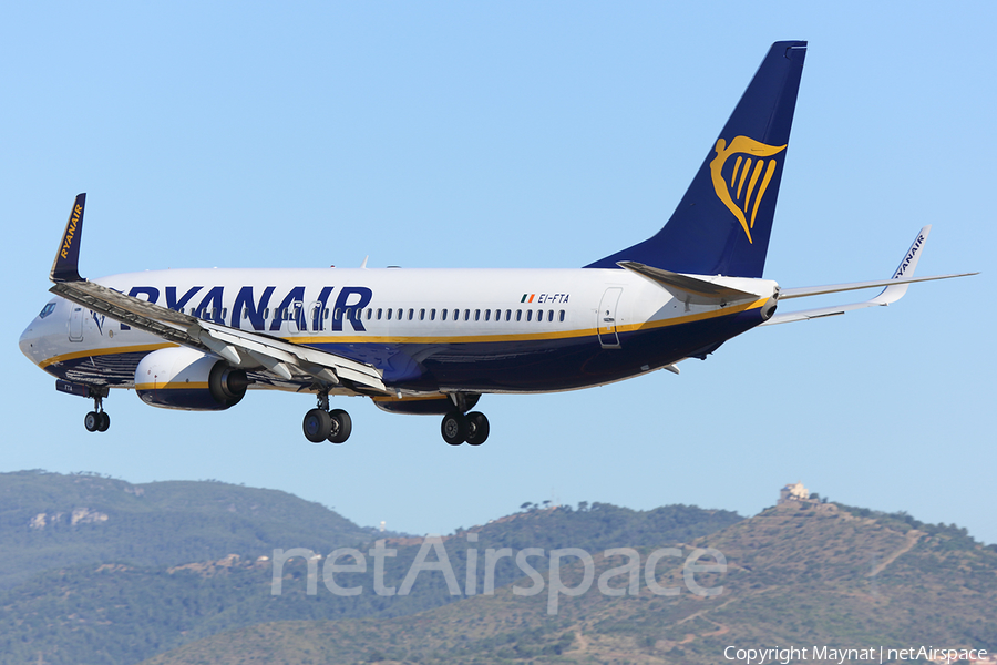 Ryanair Boeing 737-8AS (EI-FTA) | Photo 213573