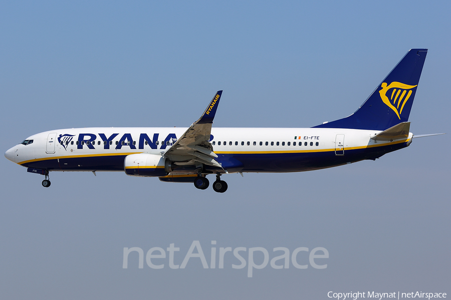 Ryanair Boeing 737-8AS (EI-FTE) | Photo 194627