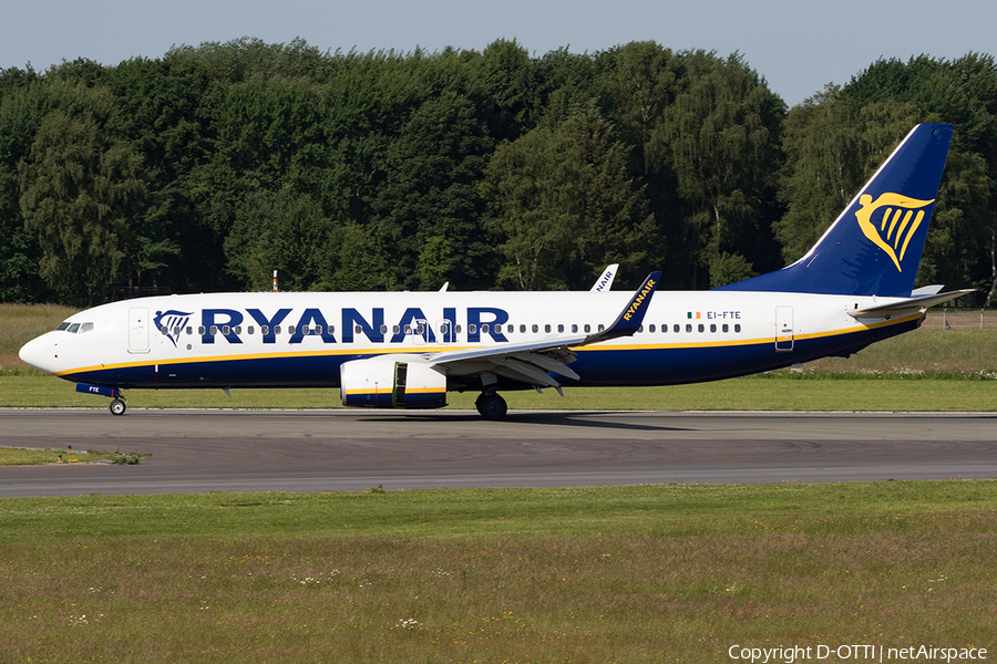 Ryanair Boeing 737-8AS (EI-FTE) | Photo 168060