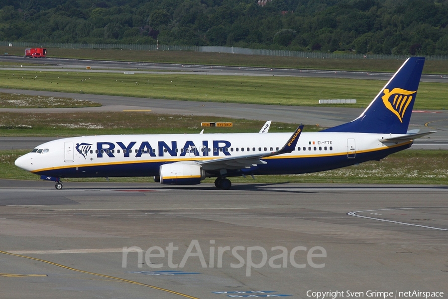 Ryanair Boeing 737-8AS (EI-FTE) | Photo 169749