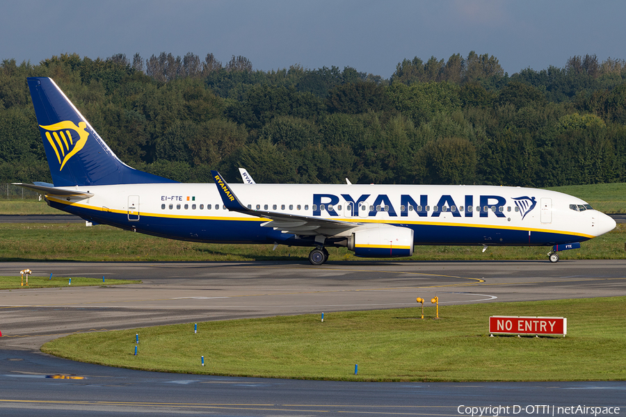 Ryanair Boeing 737-8AS (EI-FTE) | Photo 187268