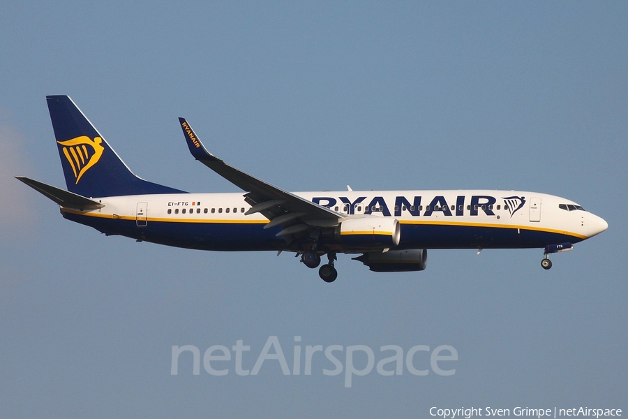 Ryanair Boeing 737-8AS (EI-FTG) | Photo 164746