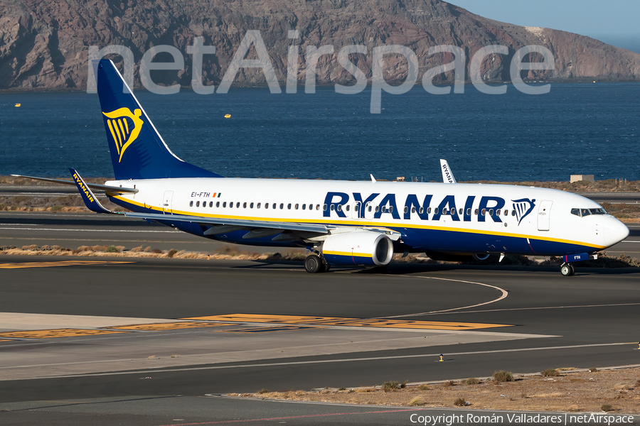 Ryanair Boeing 737-8AS (EI-FTH) | Photo 343107