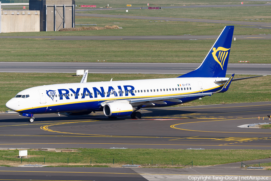 Ryanair Boeing 737-8AS (EI-FTK) | Photo 546908