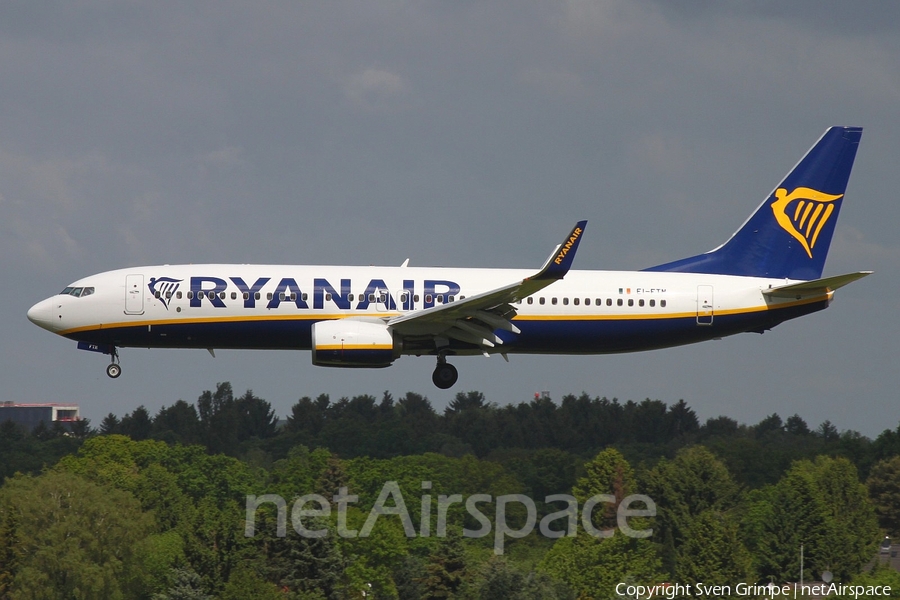 Ryanair Boeing 737-8AS (EI-FTM) | Photo 167137
