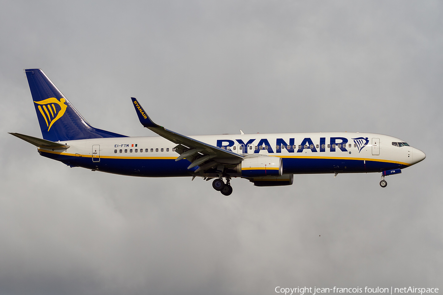 Ryanair Boeing 737-8AS (EI-FTM) | Photo 239173