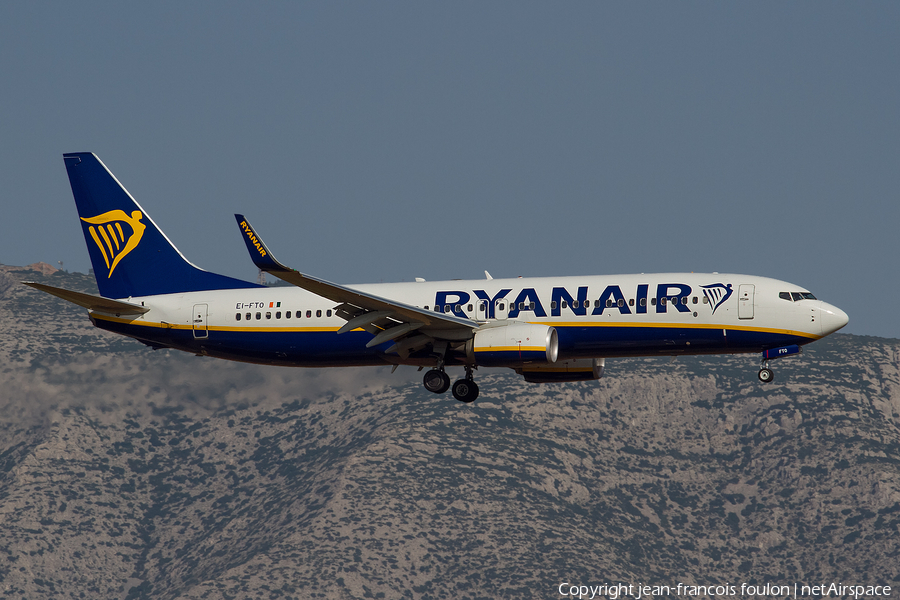 Ryanair Boeing 737-8AS (EI-FTO) | Photo 265706