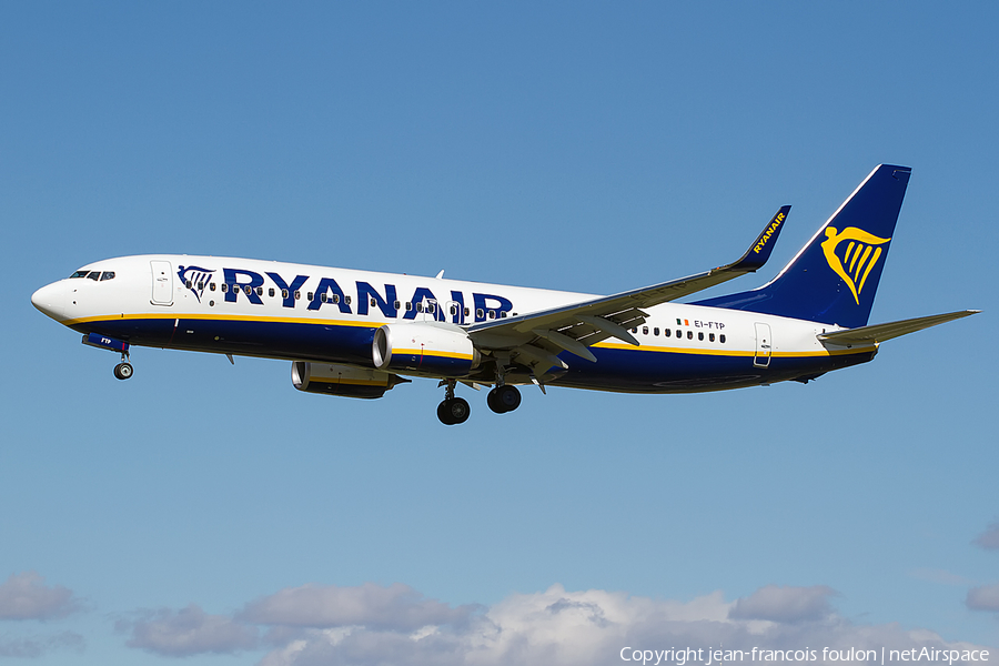 Ryanair Boeing 737-8AS (EI-FTP) | Photo 156200