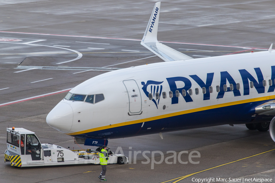 Ryanair Boeing 737-8AS (EI-FTP) | Photo 287027