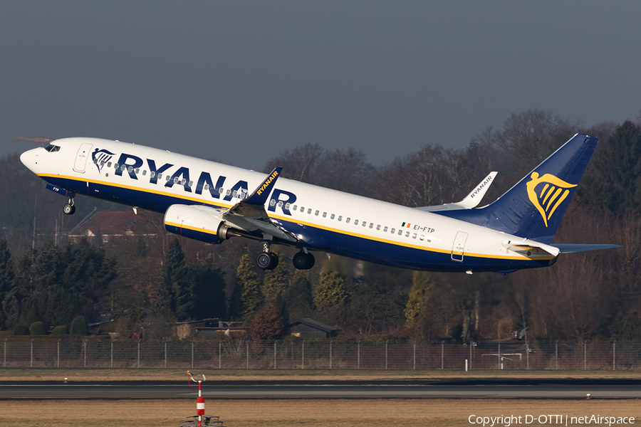 Ryanair Boeing 737-8AS (EI-FTP) | Photo 145820