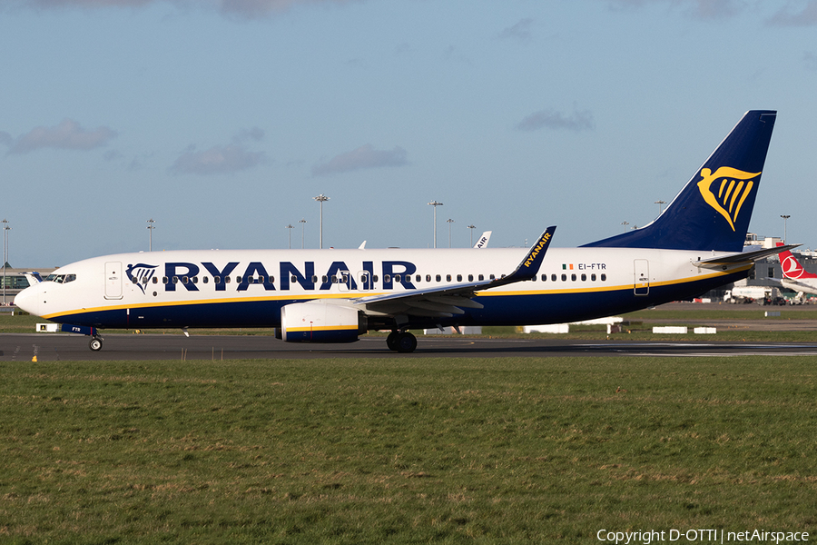 Ryanair Boeing 737-8AS (EI-FTR) | Photo 150647