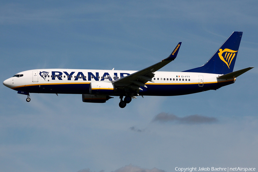 Ryanair Boeing 737-8AS (EI-FTT) | Photo 177235