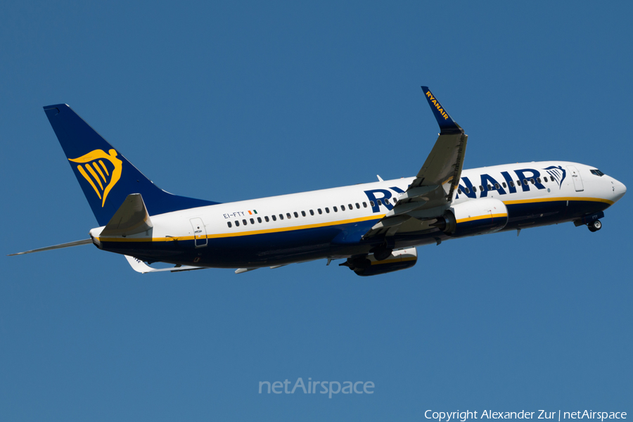 Ryanair Boeing 737-8AS (EI-FTY) | Photo 162264