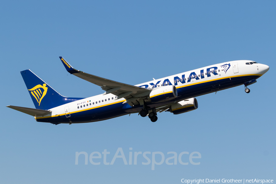 Ryanair Boeing 737-8AS (EI-FTY) | Photo 165176