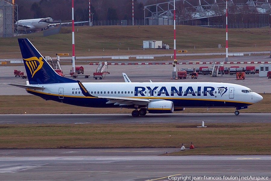 Ryanair Boeing 737-8AS (EI-FTY) | Photo 148486