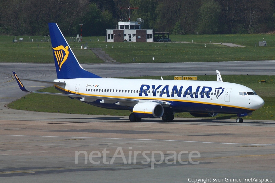 Ryanair Boeing 737-8AS (EI-FTY) | Photo 161055
