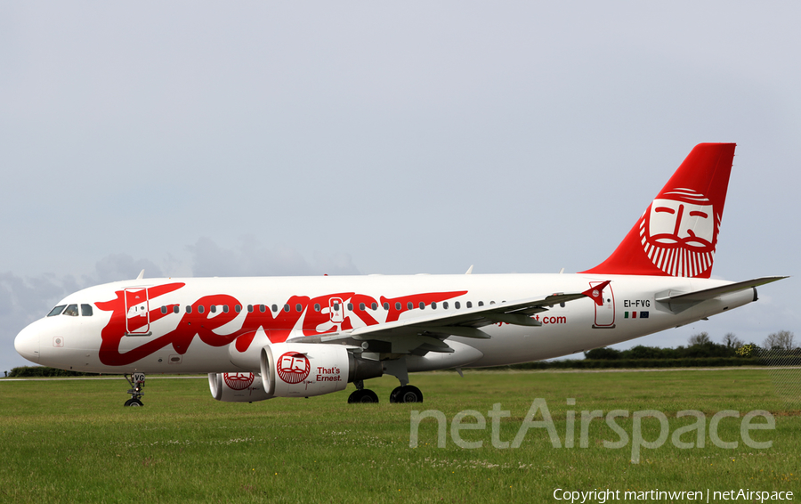 Ernest Airlines Airbus A319-111 (EI-FVG) | Photo 225504