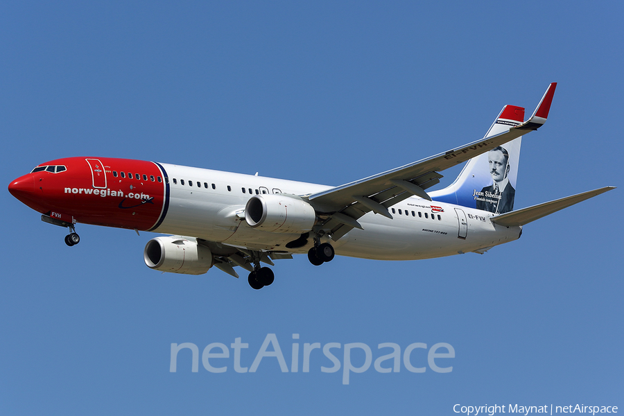 Norwegian Air International Boeing 737-8JP (EI-FVH) | Photo 187007