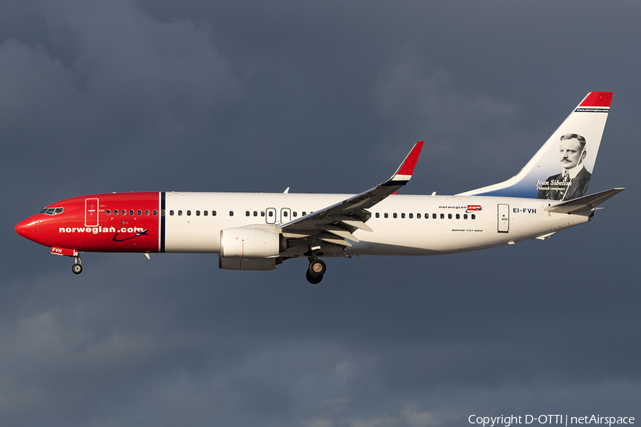 Norwegian Air International Boeing 737-8JP (EI-FVH) | Photo 157403