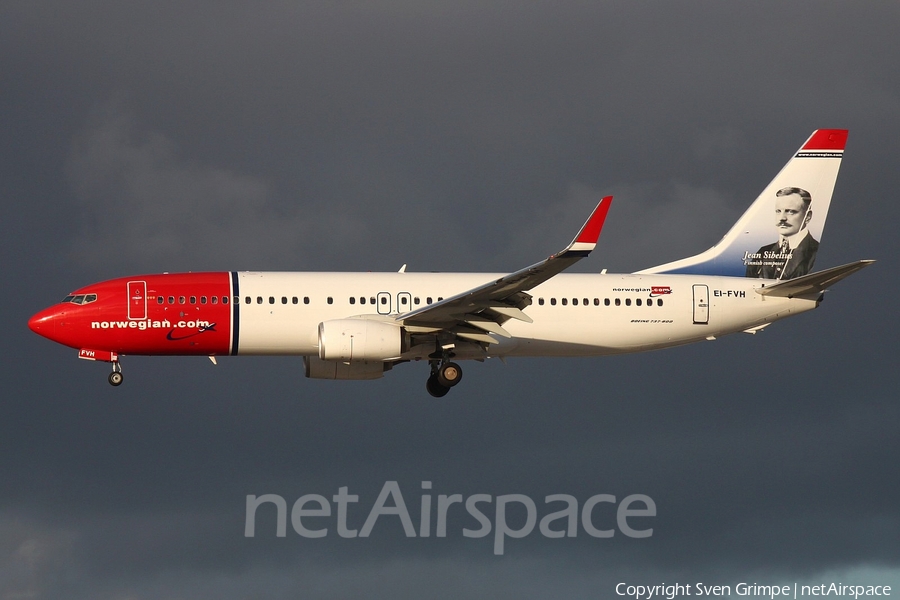 Norwegian Air International Boeing 737-8JP (EI-FVH) | Photo 157417