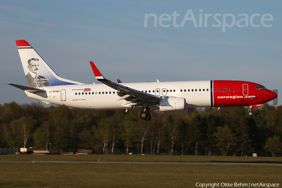Norwegian Air International Boeing 737-8JP (EI-FVH) | Photo 159483
