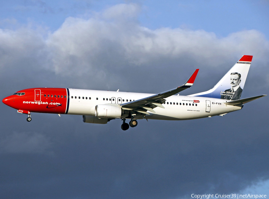 Norwegian Air International Boeing 737-8JP (EI-FVH) | Photo 211516