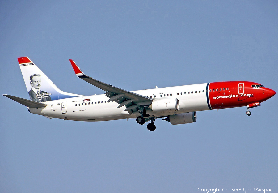 Norwegian Air International Boeing 737-8JP (EI-FVH) | Photo 270324