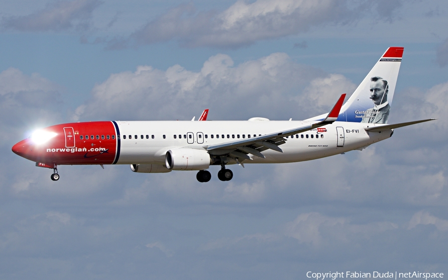 Norwegian Air International Boeing 737-8JP (EI-FVI) | Photo 344462