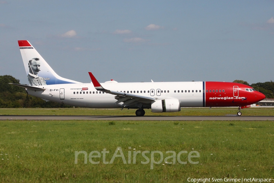 Norwegian Air International Boeing 737-8JP (EI-FVI) | Photo 374446